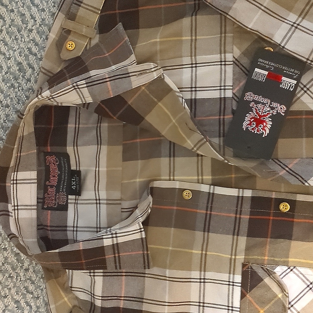Big and tall men's shirt